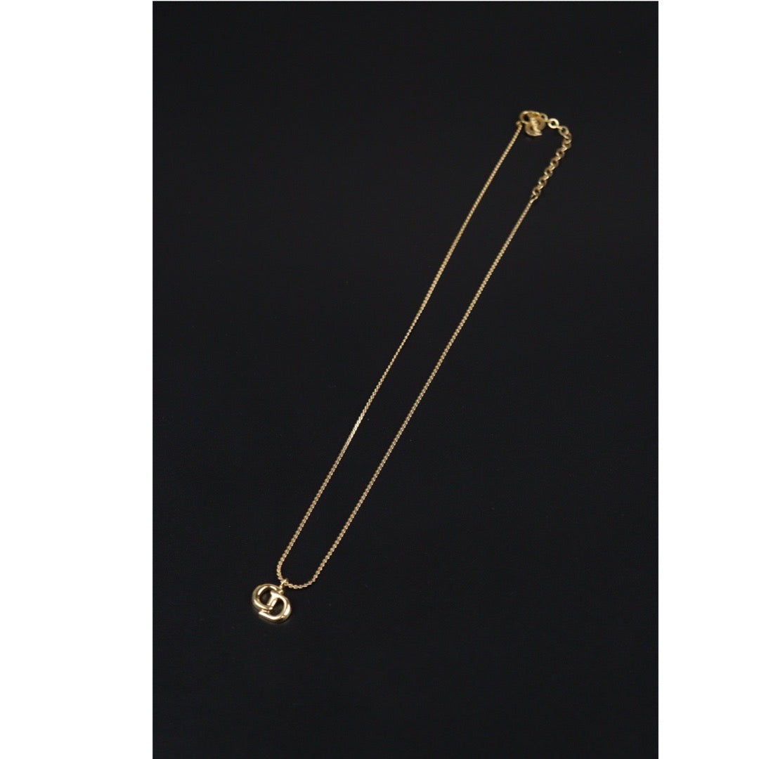 Rank SA ｜ Dior CD Necklace Gold Plated ｜23110217