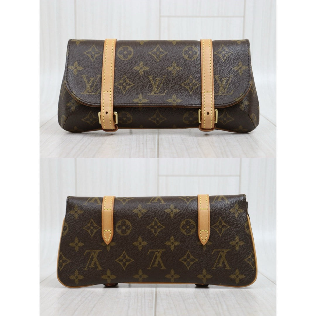 Include Entrupy Certificate of Authenticity｜Very Good ( Rank A)｜Louis Vuitton Monogram Pochette Murrell Clutch Bag Waist Pouch｜26051804