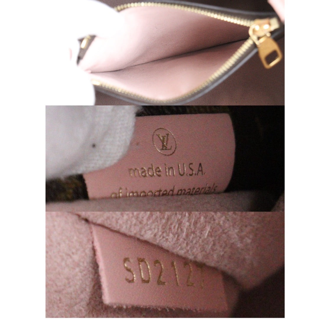 Rank AB ｜LV Monogram Neonoe Rose Poodle Shoulder Bag｜23112703