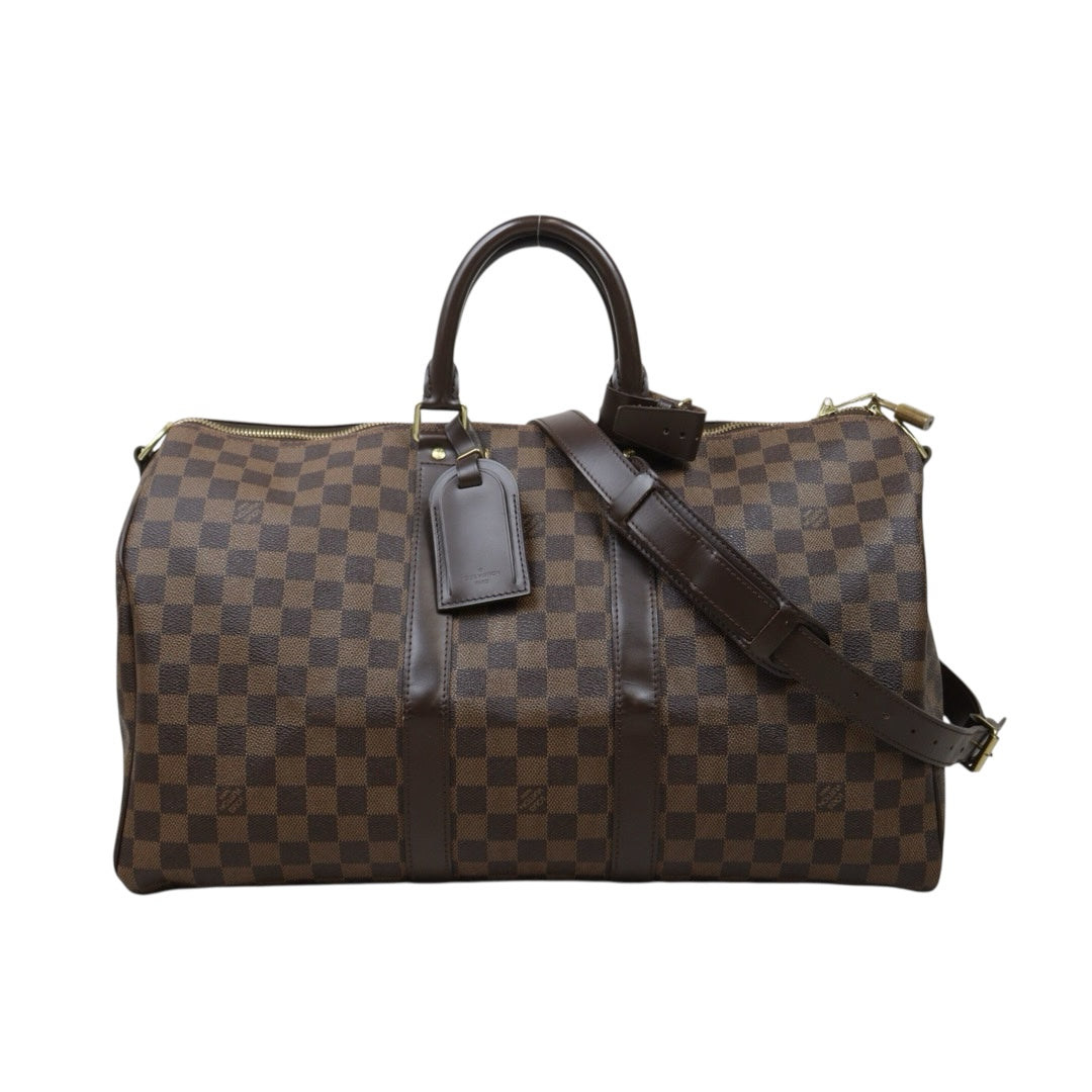 Very Good ( Rank A) ｜ LV Damier Keypol Bandrière 45 With Shoulderstrap｜H25052512