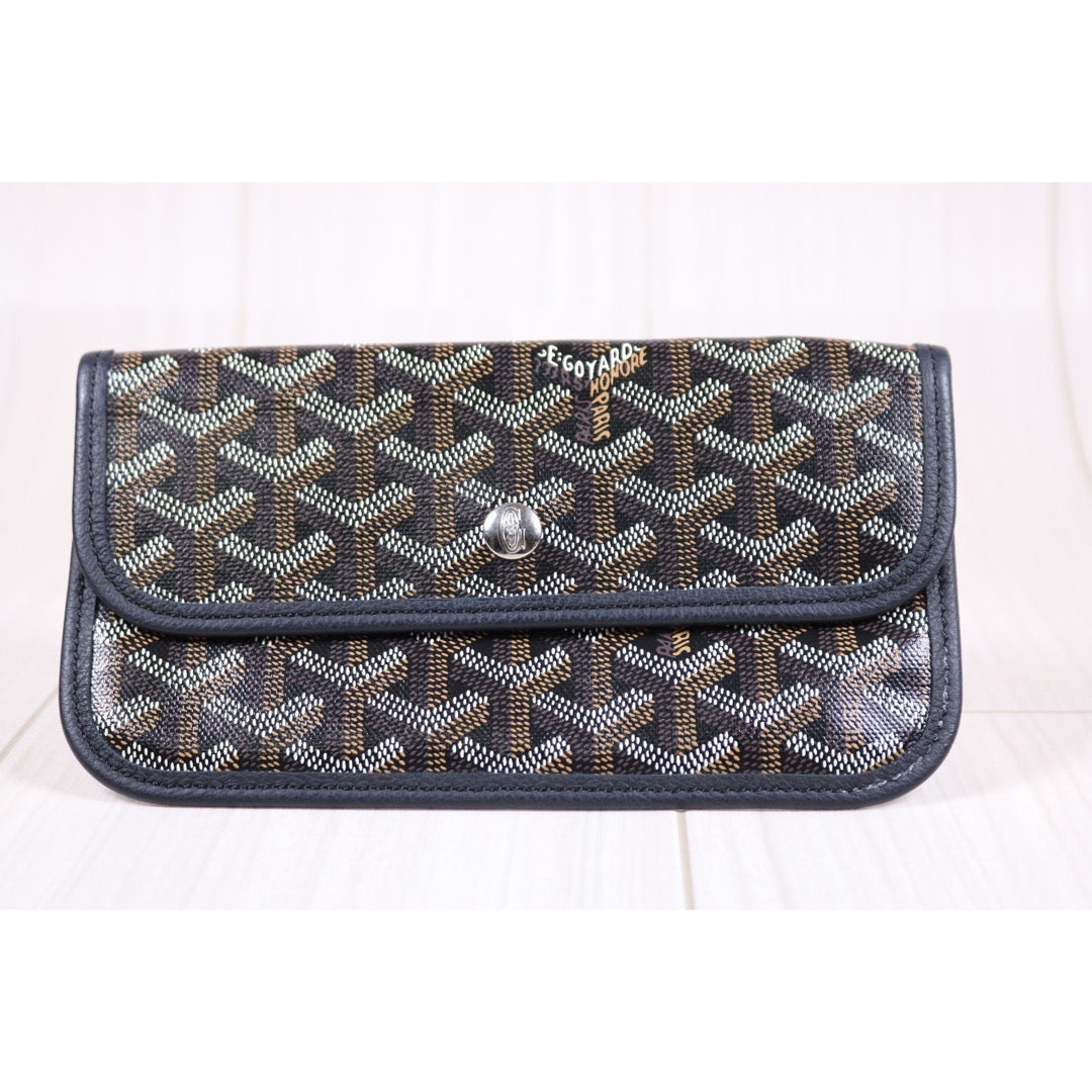 Rank A ｜ Goyard Saint-Louis PM Tote Bag Black｜S24030402