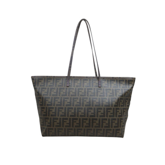 Include Entrupy Certificate of Authenticity｜Good ( Rank AB)｜ FENDI Zucca Mamma  Baguette Tote Bag｜26082108