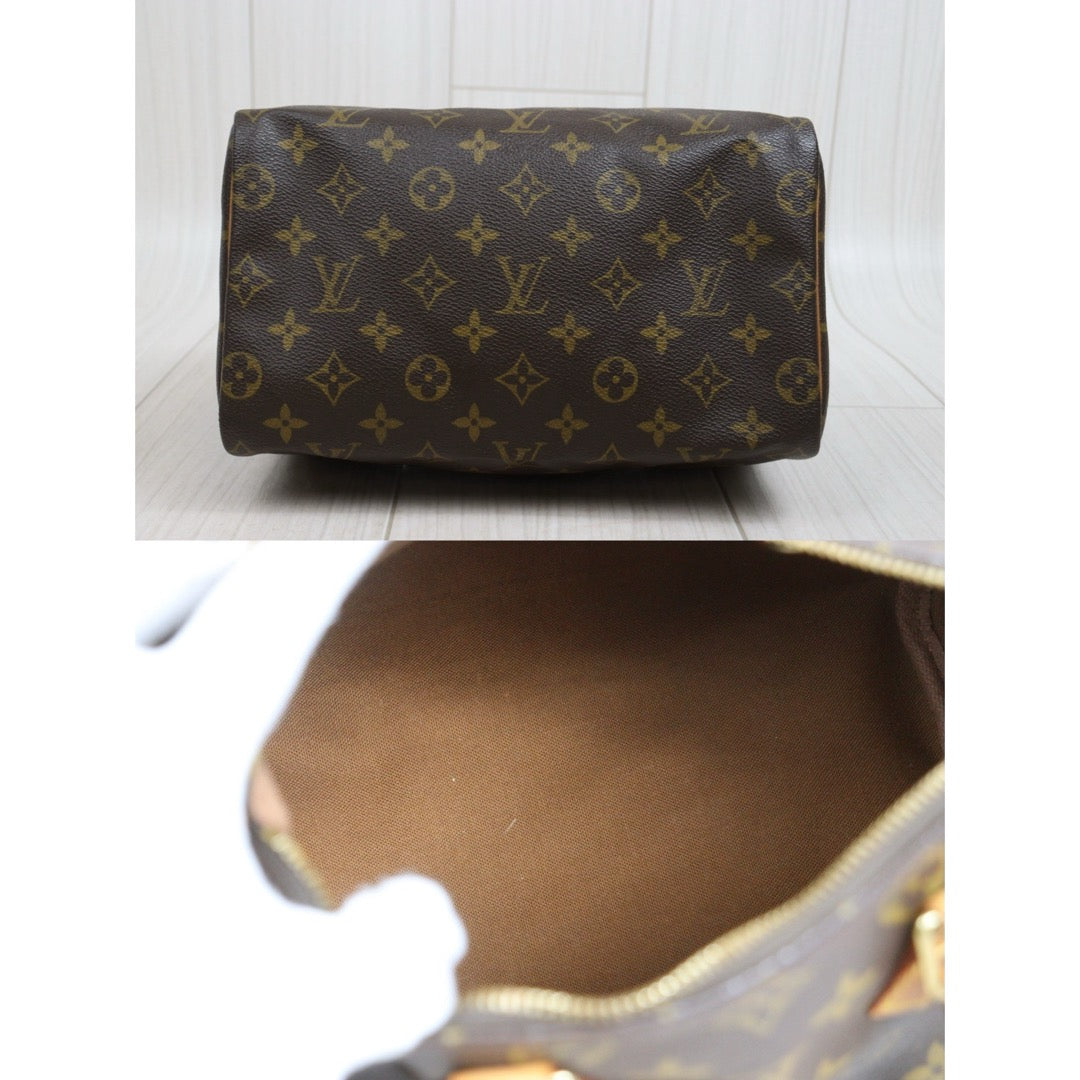 Include Entrupy Certificate of Authenticity｜Good ( Rank AB)｜ Louis Vuitton Monogram Speedy 25 Hand Bag ｜26031807