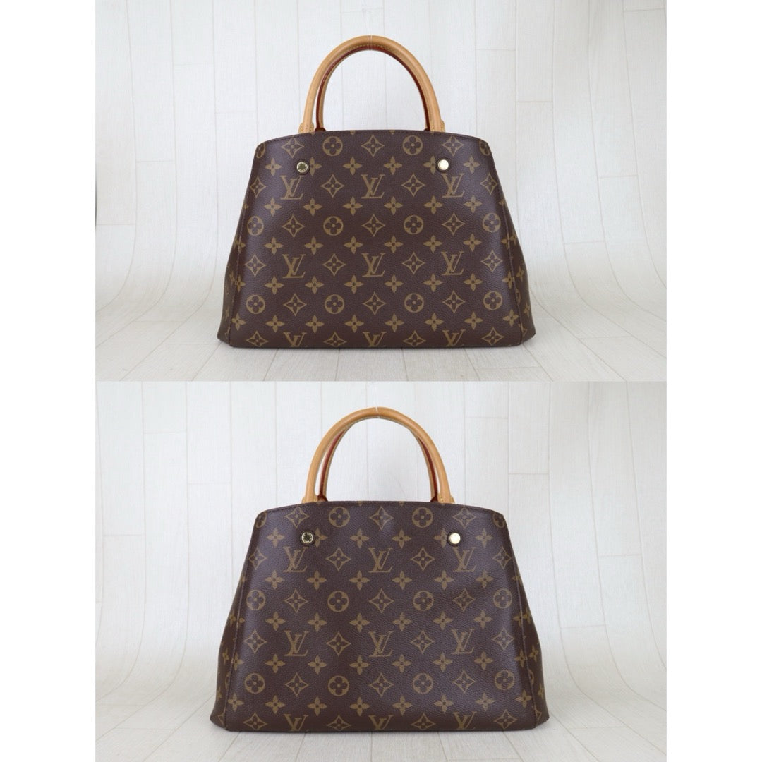 Include Entrupy Certificate of Authenticity｜Very Good ( Rank A)｜ Louis Vuitton Monogram Montaigne MM Hand Bag Shoulder Bag｜S26072517