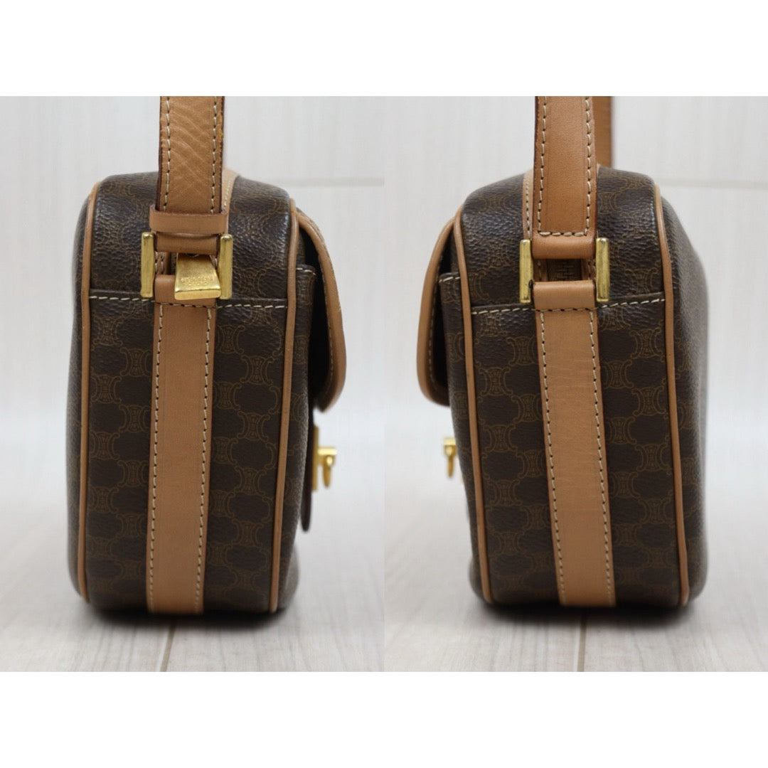 Good ( Rank AB) ｜ CELINE Macadam Shoulder Bag ｜25112808