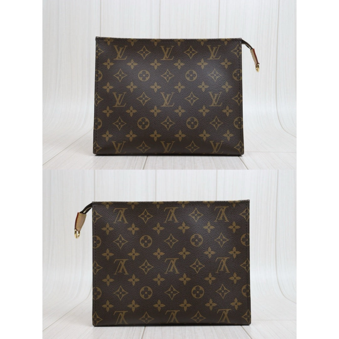 Include Entrupy Certificate of Authenticity｜Excellent（Rank SA） ｜ Louis Vuitton Monogram Toiletry Bag 2 Compartments Pouch ｜S26080614