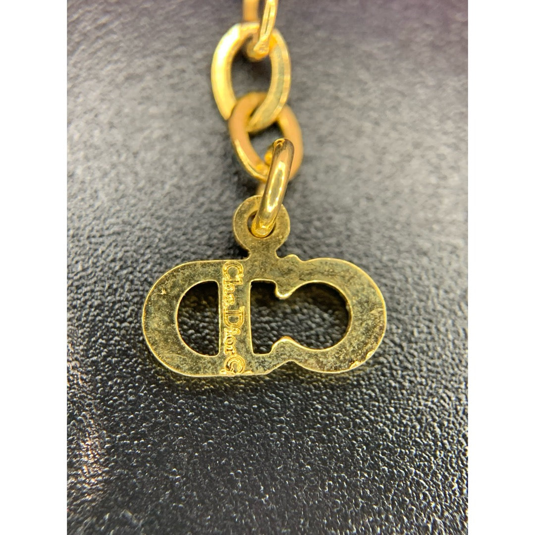 Very Good ( Rank A) ｜ Dior CD Necklace Earring Set ｜25072414