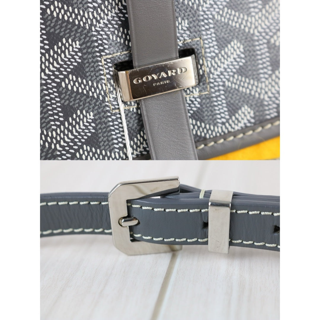 Good ( Rank AB)｜ Goyard Belvedere PM Shoulder Bag Grey｜W25081504