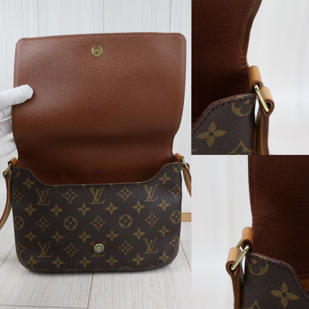 Rank AB｜ LV Monogram Musette Tango Shoulder Bag｜24020717