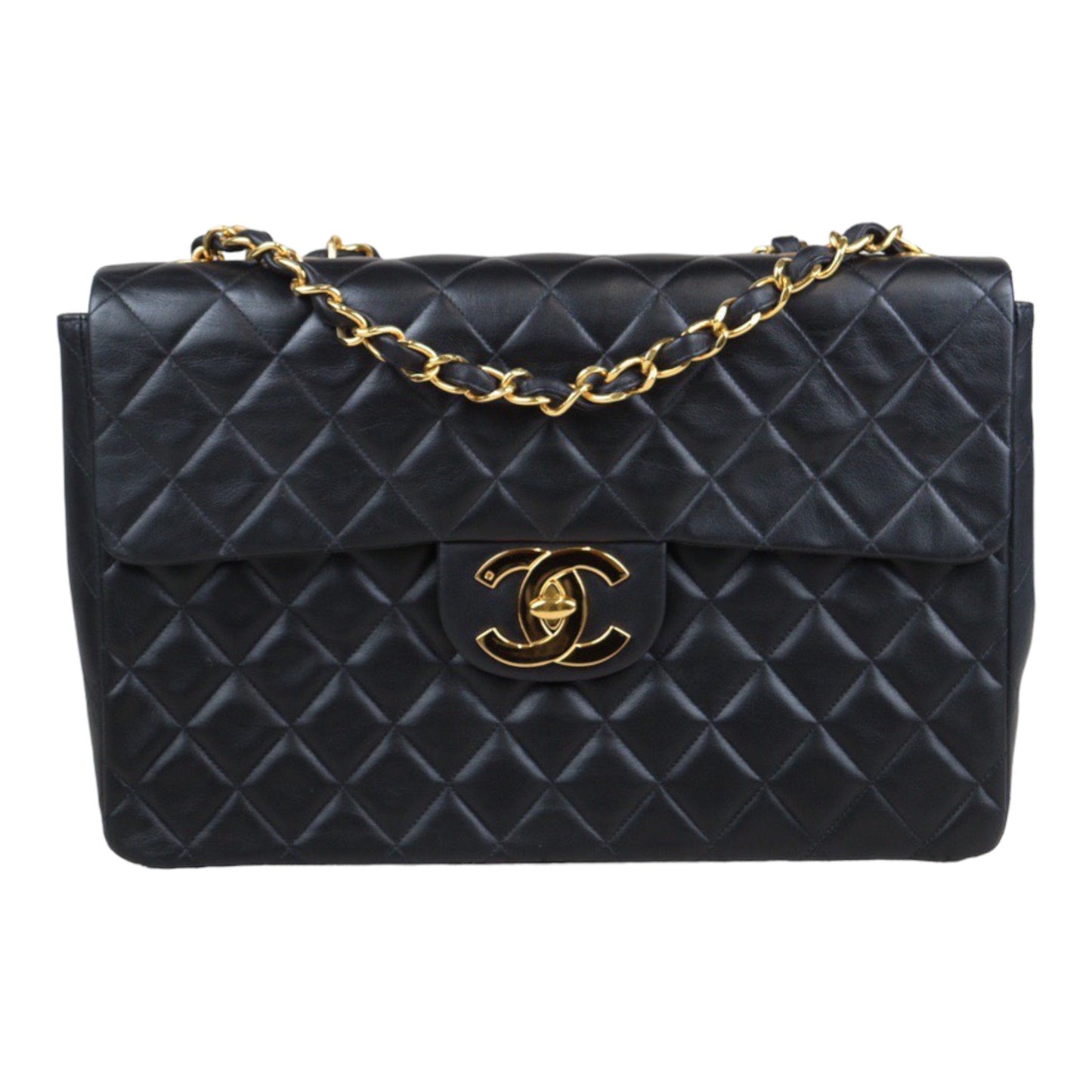 Rank AB ｜ CHANEL Lambskin Matrasse 34 Chain Shoulder Bag ｜23102115