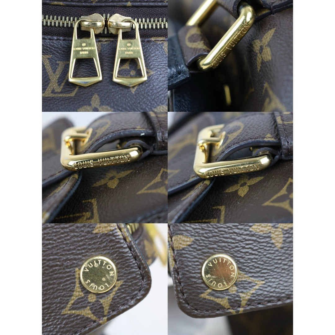 Very Good ( Rank A)｜ LV Monogram Manhattan Shoulder Bag Black｜S24122603