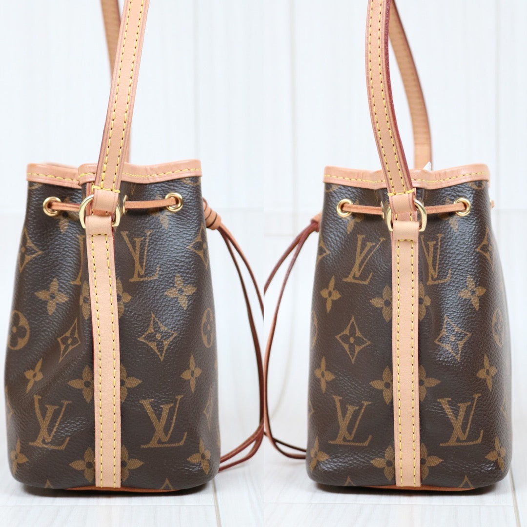 Rank A ｜ LV Monogram  Nano Noe  Shoulder Bag ｜S24042201