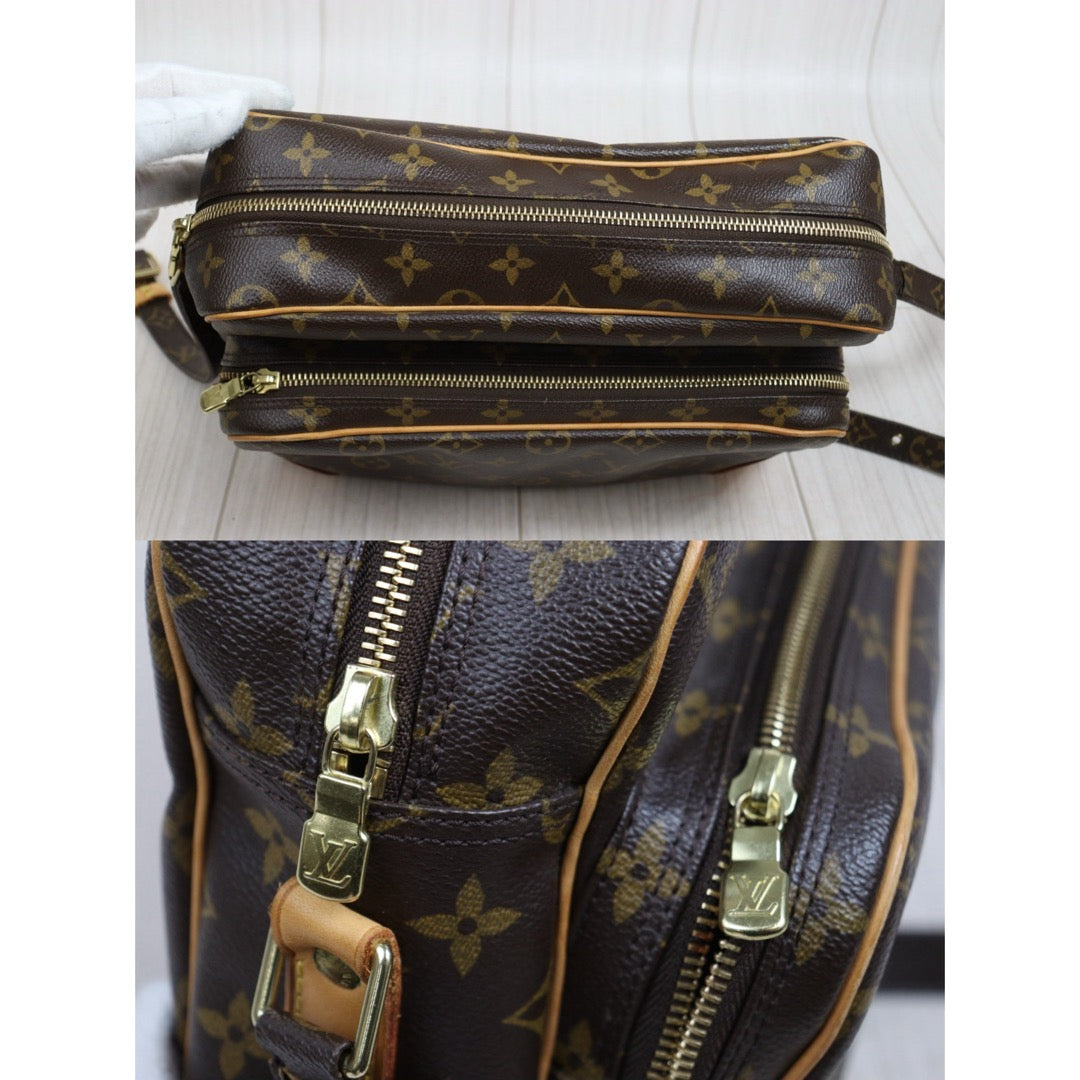 Include Entrupy Certificate of Authenticity｜Good ( Rank AB) ｜  Louis Vuitton Monogram Nile Shoulder Bag｜26042004