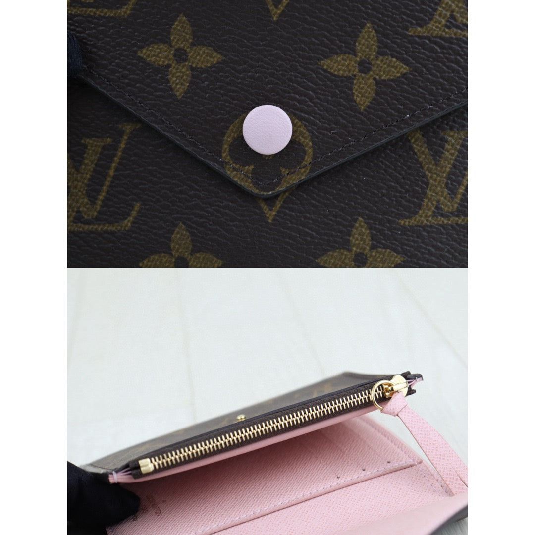Very Good ( Rank A)｜  LV  Monogram Victorine  Wallet  IC Chips Model ｜Counter Price ￥81,400JPY｜H25022603