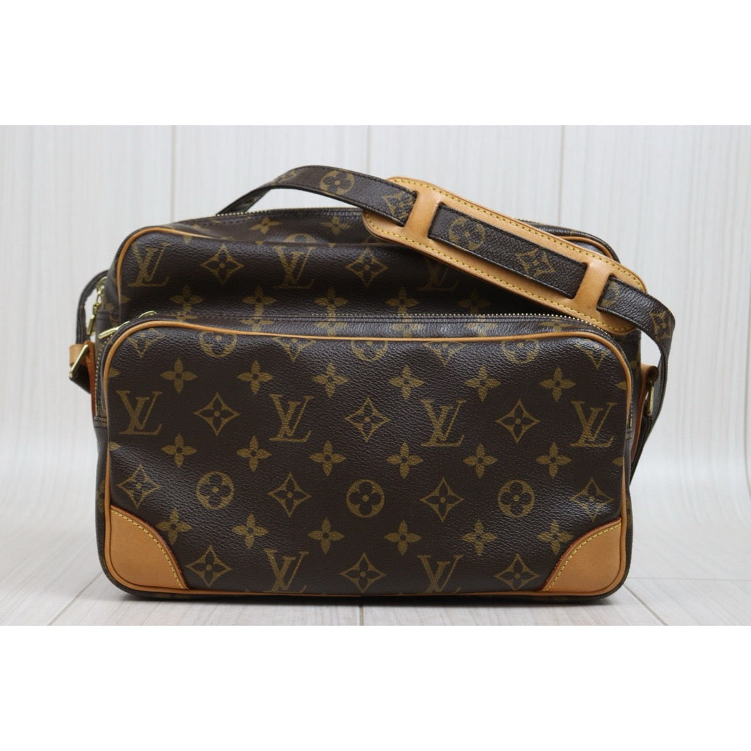 Include Entrupy Certificate of Authenticity｜Good ( Rank AB) ｜  Louis Vuitton Monogram Nile Shoulder Bag｜26042004