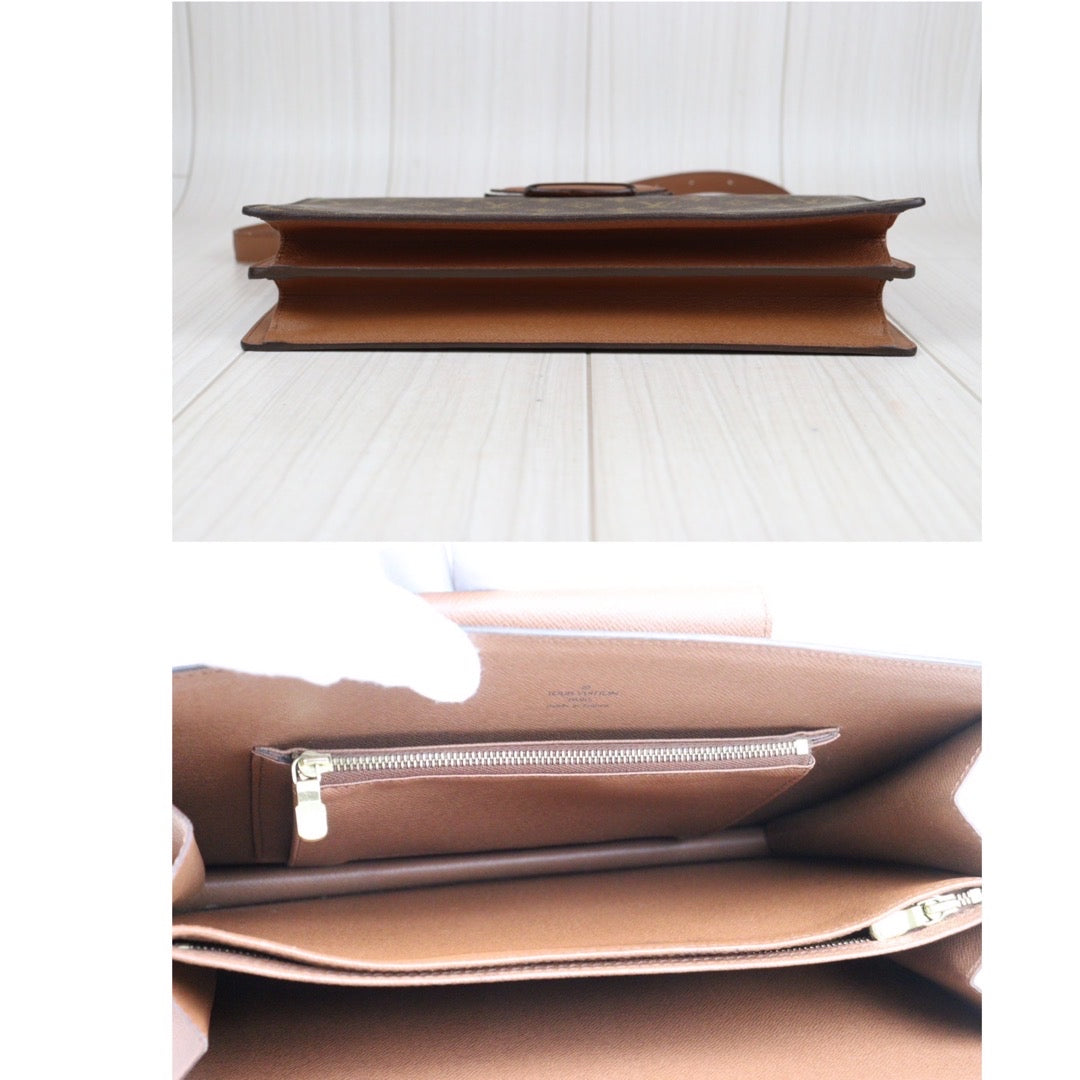 Rank A｜  LV Monogram Courcelles Shoulder Bag ｜23110216