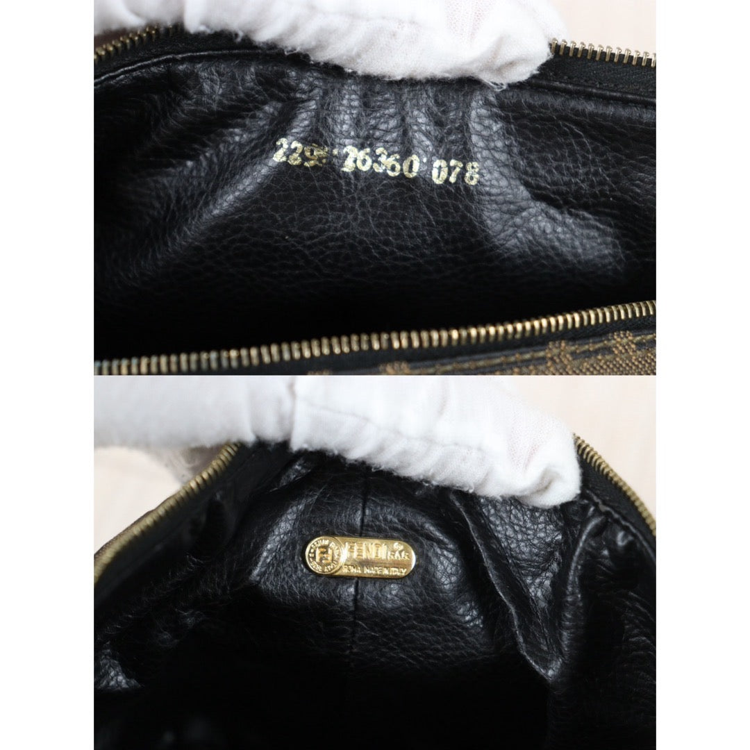 Rank AB ｜ FENDI PM Zucca Handbag ｜24071809