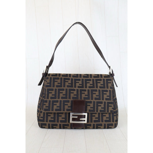 Good ( Rank AB)｜ FENDI Zucca Mamma Baguette Shoulder Bag｜S26011702