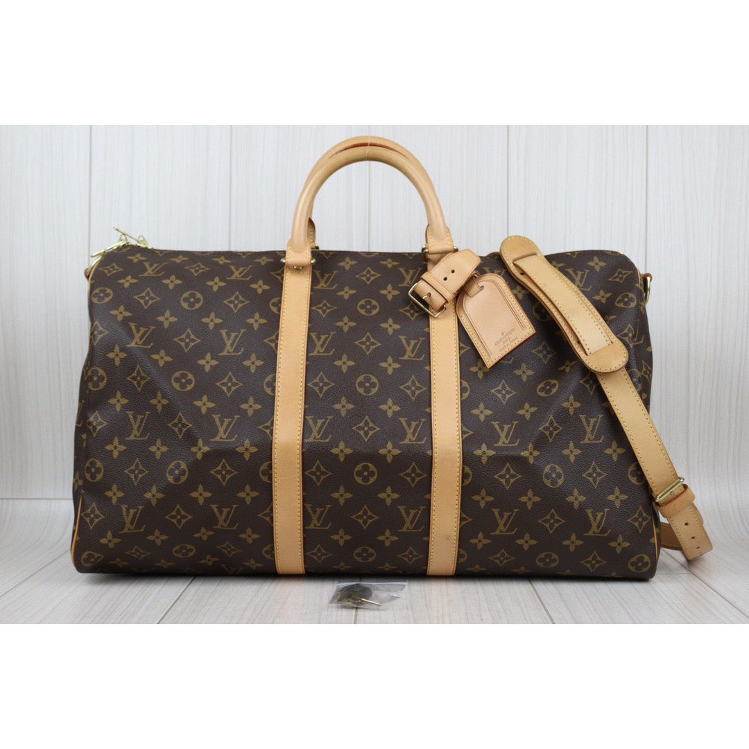 Rank A ｜ LV Monogram Keypol Bandrière 50 ｜23121413