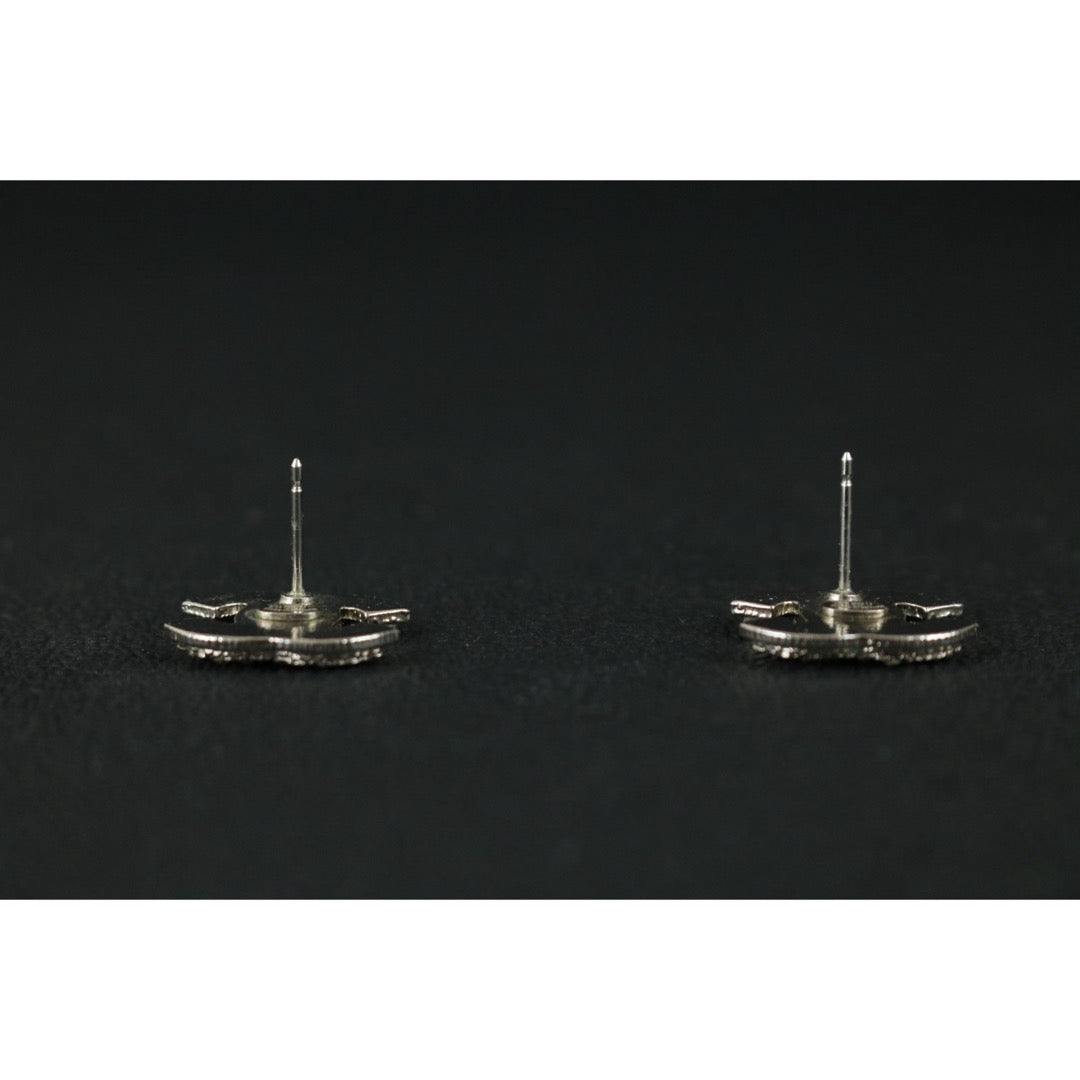 Include Authentic Detective Certificate of Authenticity｜Very Good ( Rank A) ｜CHANEL A11V COCO Mark Rhinestone Earrings Made In 2011Year｜S26040811