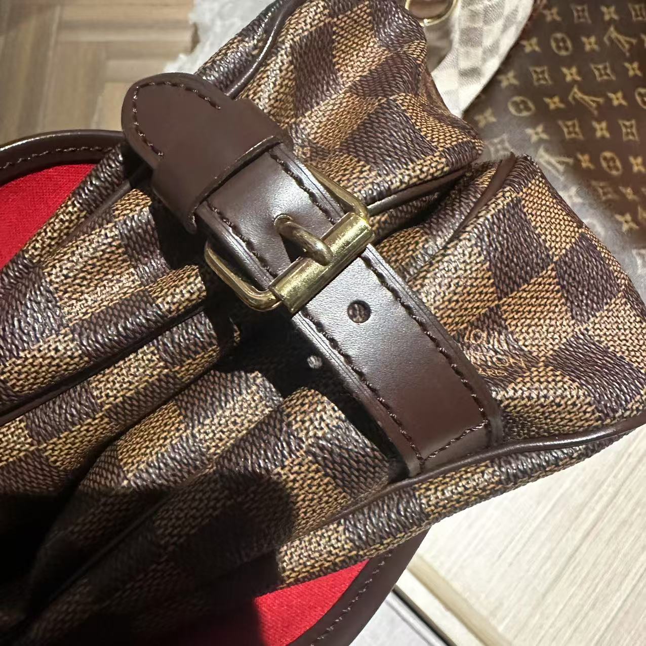 LV Damier Saumur MM Shoulder Bag