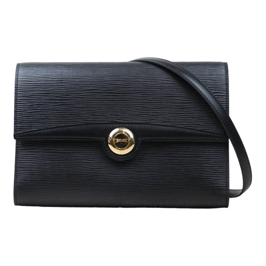 Rank AB｜ LV Epi Shoulder Bag Black｜24052803