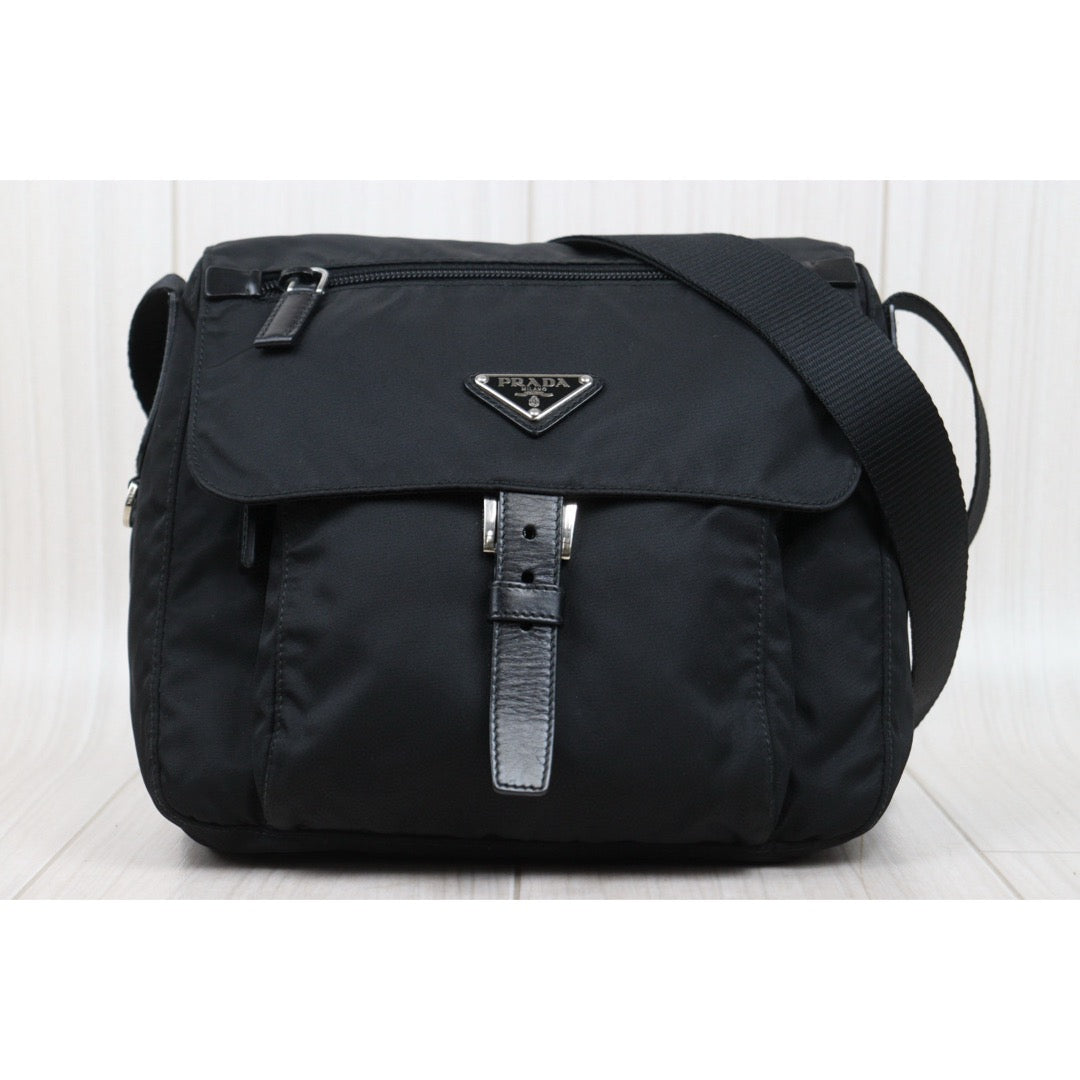 Very Good ( Rank A)｜Prada  Nylon PM ShoulderBag Black｜25042601