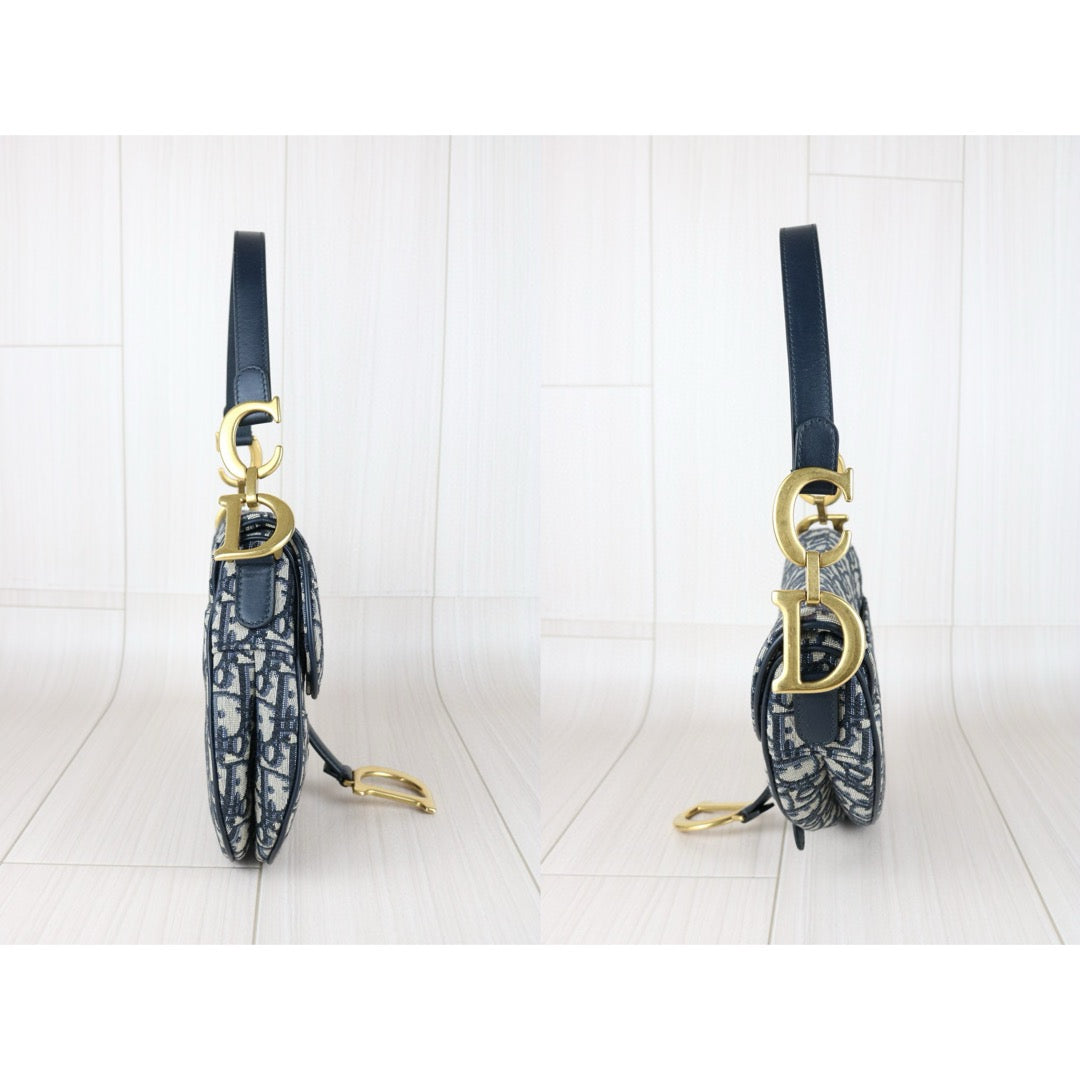 Very Good ( Rank A)｜Dior Trotter Saddle Shoulder Bag Medium｜S25041801