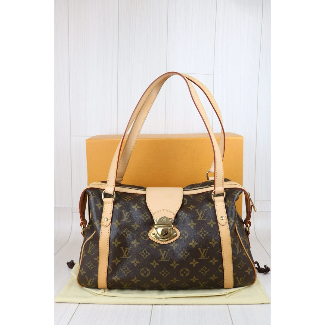 Include Entrupy Certificate of Authenticity｜Very Good ( Rank A)｜Full Set Louis Vuitton Monogram Stresa PM Shoulder Bag ｜X26041604