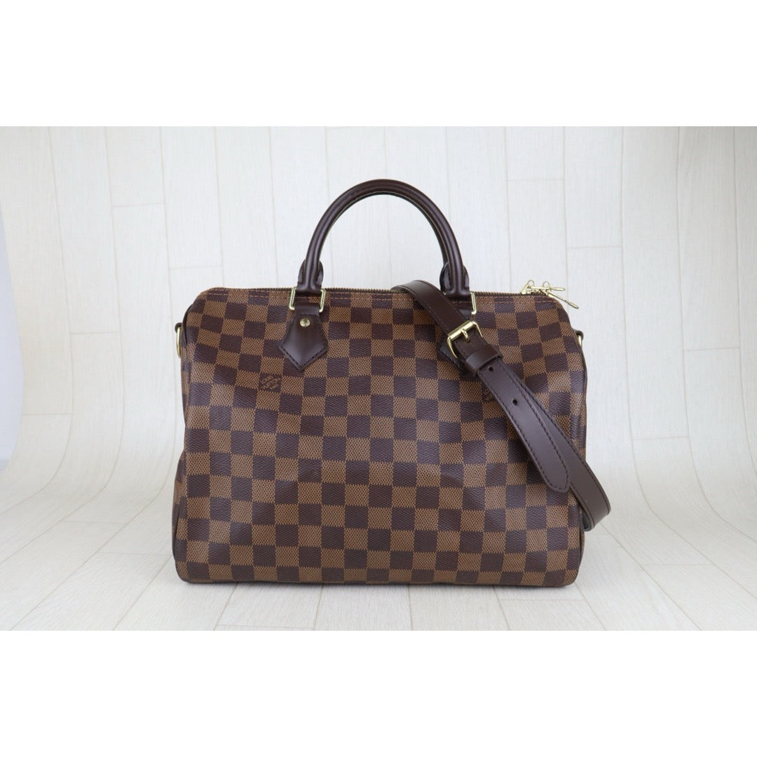 Good ( Rank AB)｜ LV Damier Speedy 30 Hand Bag With Shoulder Strap｜S25061007