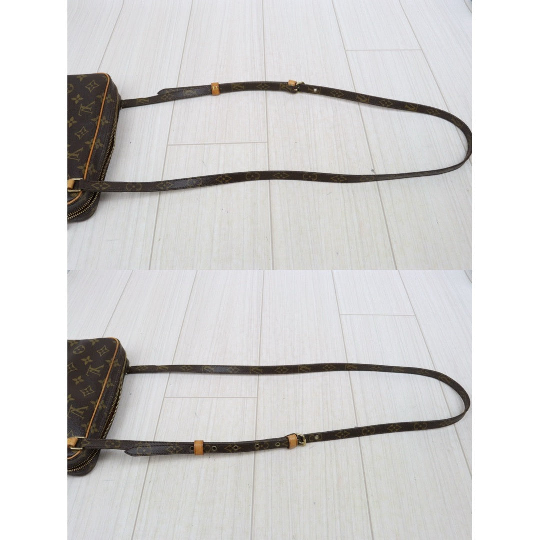 Include Entrupy Certificate of Authenticity｜Good ( Rank AB)｜Louis Vuitton Monogram Pochette Marley Bandolier Shoulder Bag｜26042806
