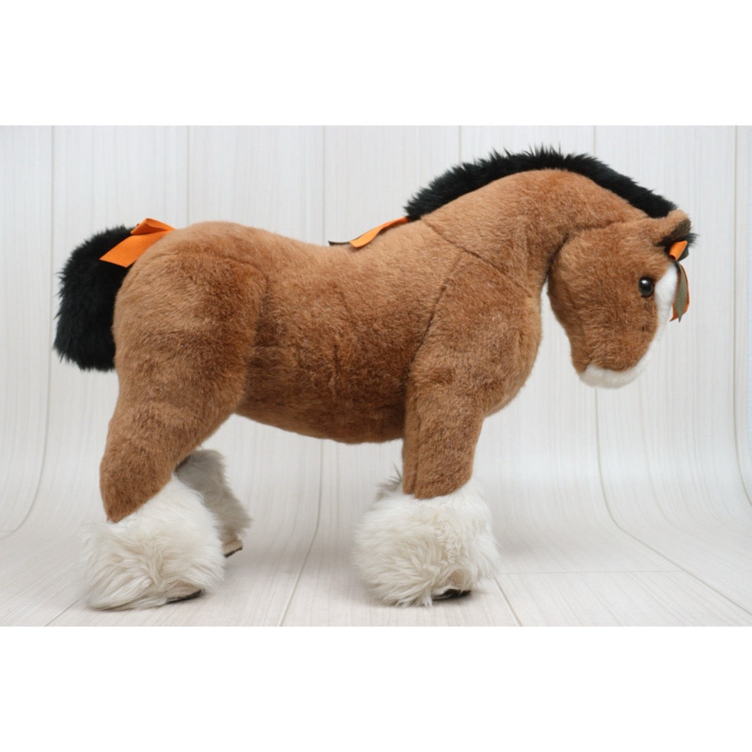 Include Entrupy Certificate of Authenticity｜Good ( Rank AB)｜ HERMES  Cheval Hermy Plush MM｜S26080617