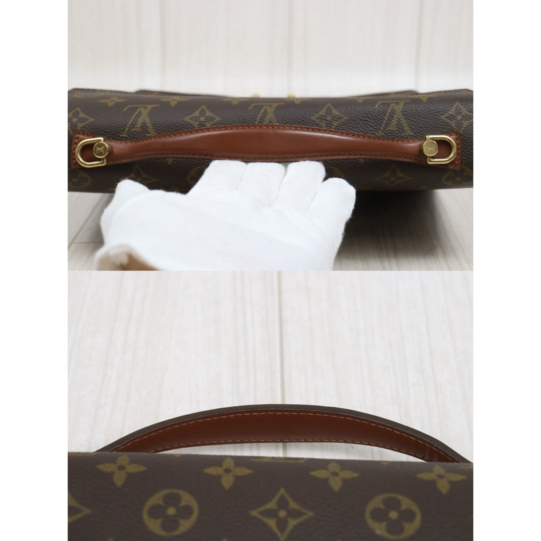 Include Entrupy Certificate of Authenticity｜Good ( Rank AB)｜ Louis Vuitton Monogram Monceau28 Shoulder Bag ｜26061812