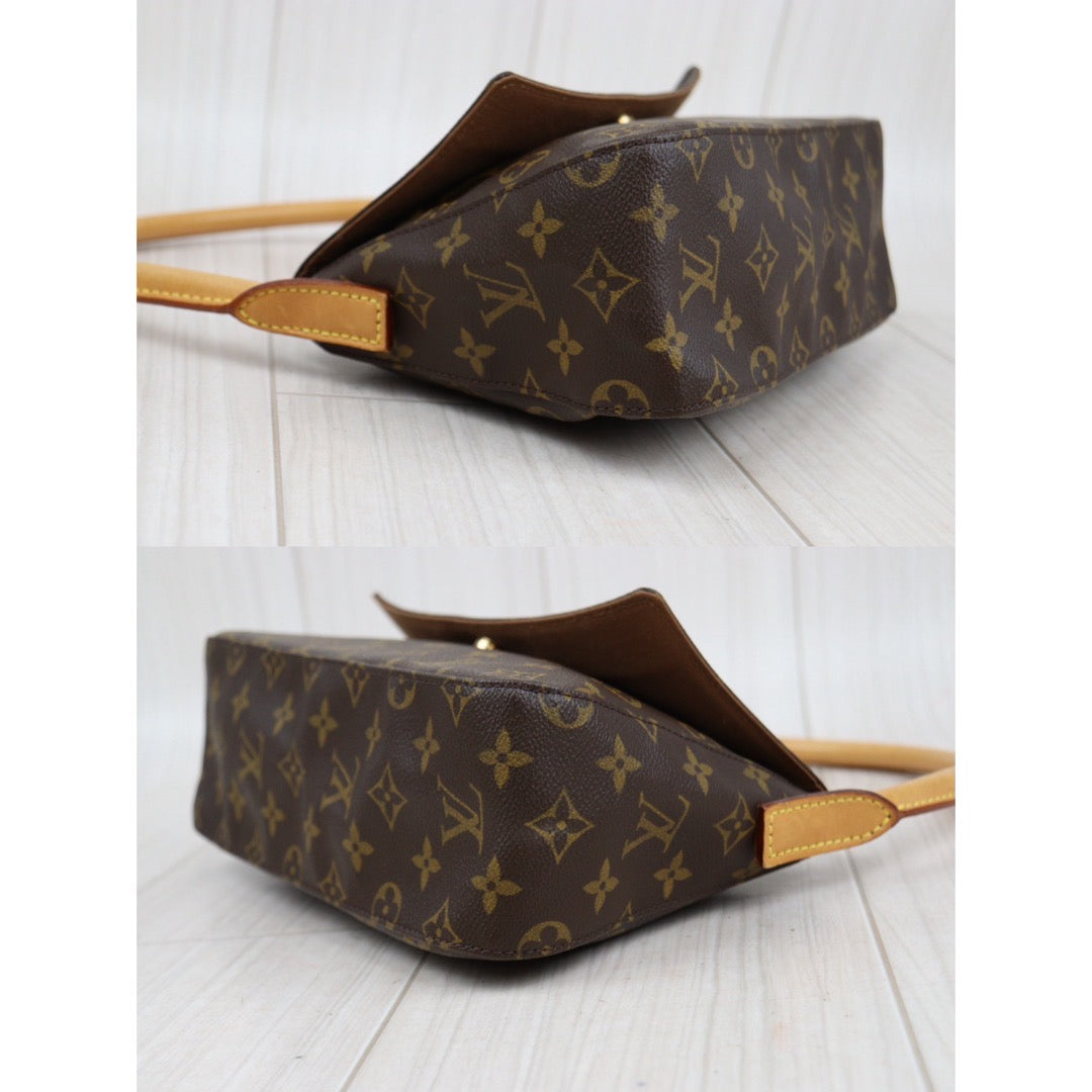 Rank AB ｜ LV Monogram Looping Mini Shoulder Bag ｜24011207