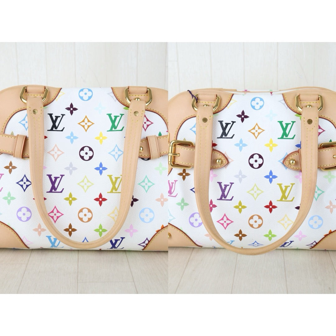 Include Entrupy Certificate of Authenticity｜Very Good ( Rank A)｜Louis Vuitton Takashi Murakam Multi Monogram  Claudia HanBag｜S26073120