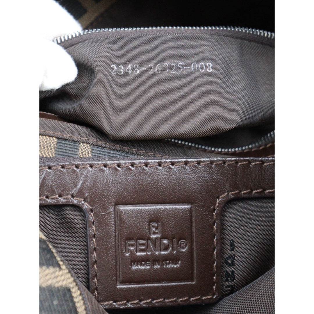 Rank AB｜ FENDI Zucca Mamma Baguette Shoulder Bag ｜23113002