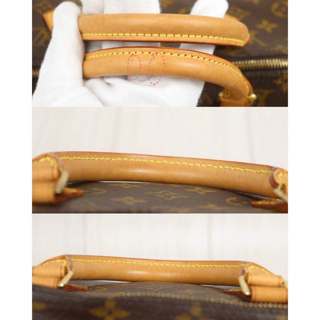 Include Entrupy Certificate of Authenticity｜Good ( Rank AB) ｜ Louis Vuitton Monogram Speedy 40 Hand Bag ｜26082002