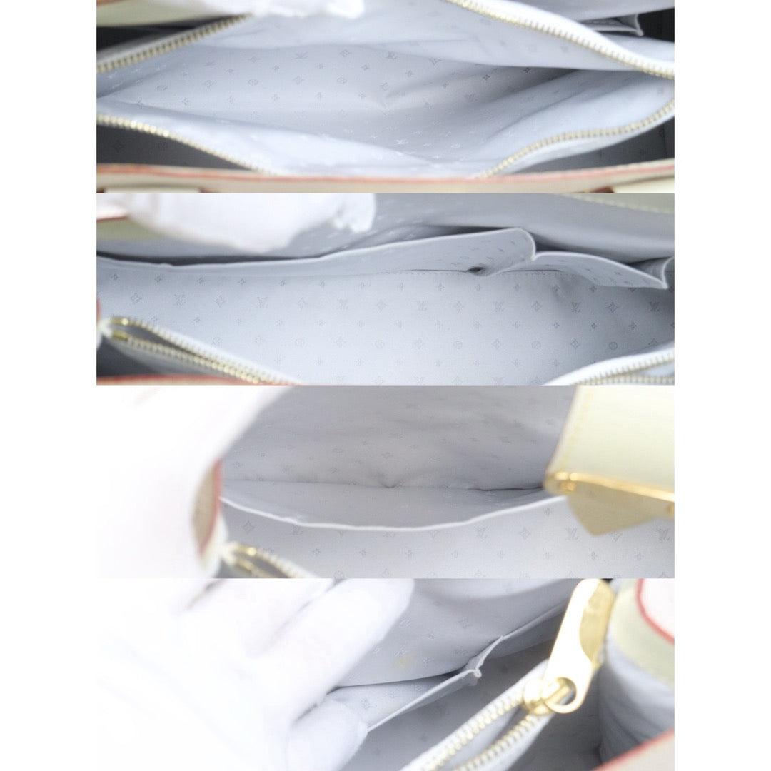 Good ( Rank AB)｜ LV Fabulo Suhari Studded Handbag White ｜Y25072903