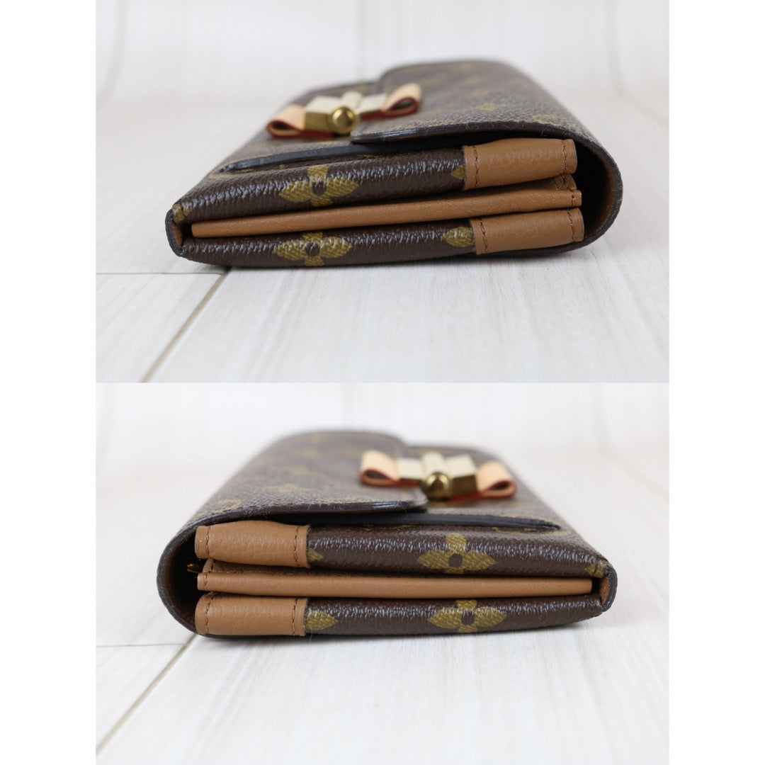 Include Entrupy Certificate of Authenticity｜Very Good ( Rank A)｜ Louis Vuitton Monogram  Elysee Wallet ｜Z26091513