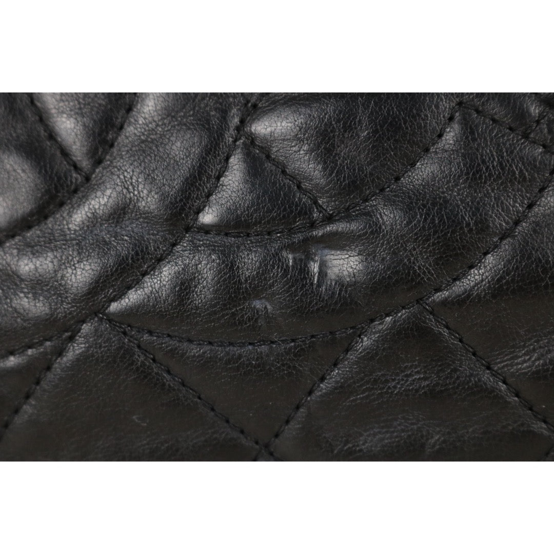 Good ( Rank AB) ｜ CHANEL  Coco Mark Calf Leather Matrasse Chain ToteBag  Made In 2012～2013Year ｜S26030814