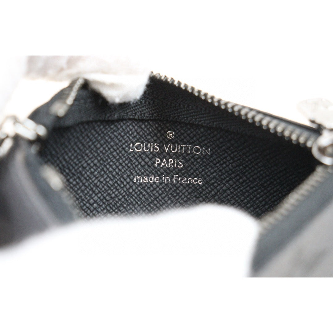 Very Good ( Rank A)｜LV Monogram Pochette Cre Black｜Q25013121