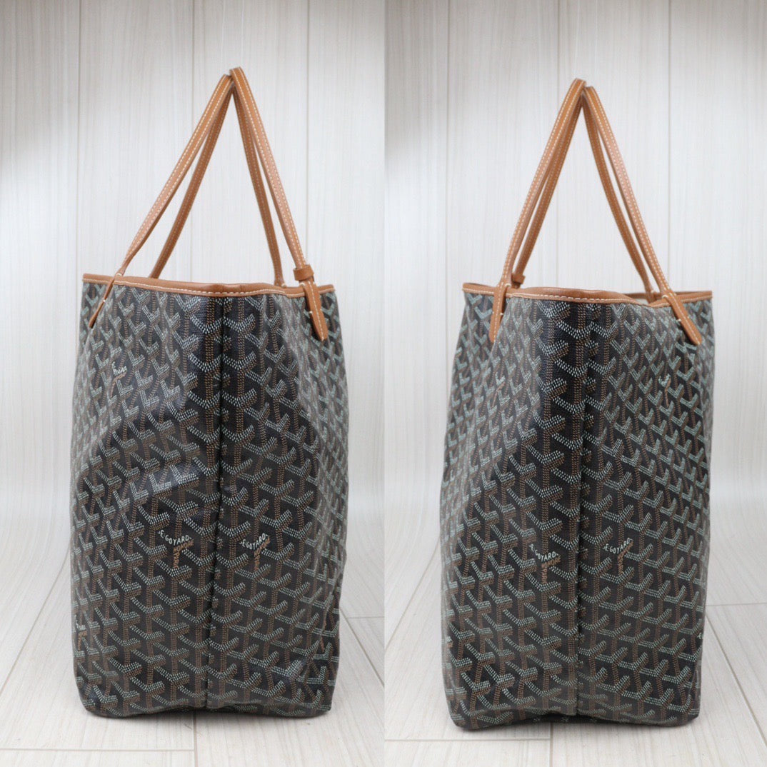 Rank AB ｜ Goyard Saint-Louis GM Tote Bag Brown｜S24071443