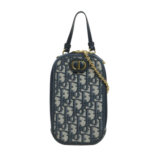 Include Entrupy Certificate of Authenticity｜Good ( Rank AB)｜Dior Trotter Montaige Phone Holder  Chain Shoulder Bag ｜26102001