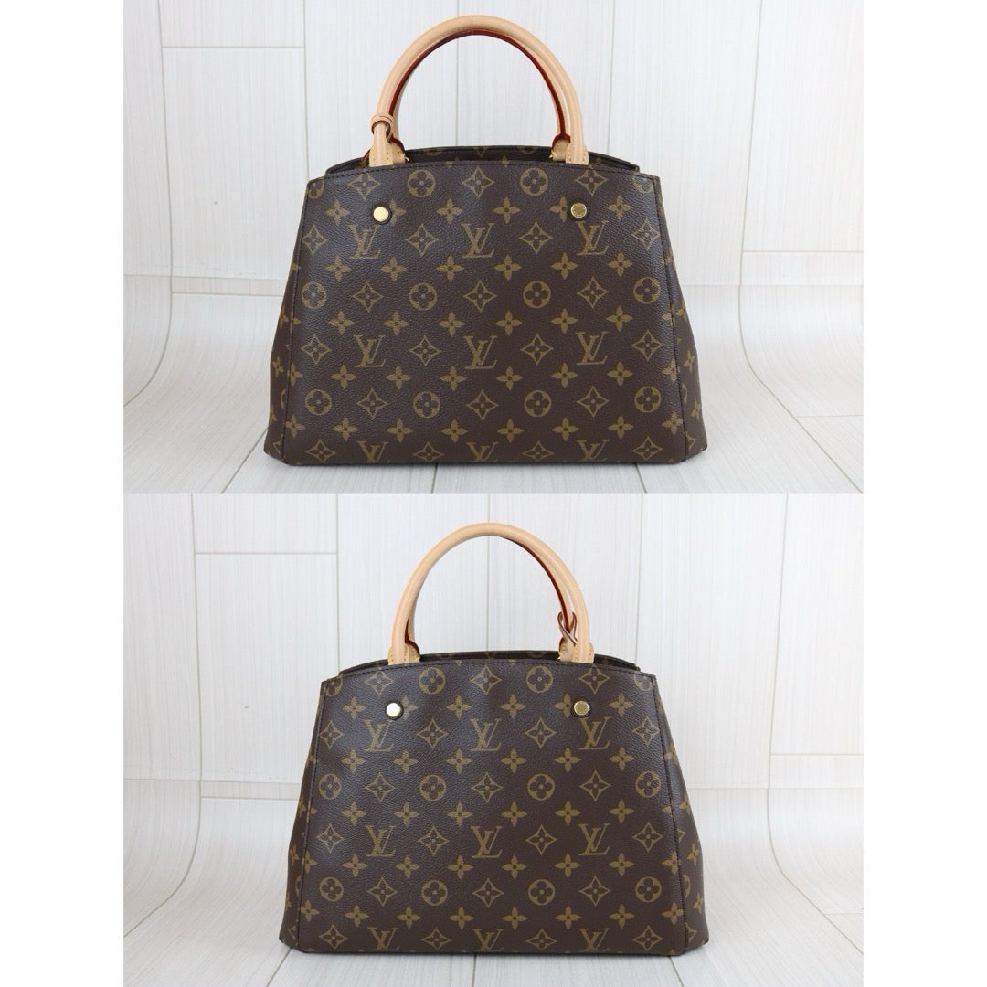 Include Entrupy Certificate of Authenticity｜Excellent（Rank SA）｜LV Monogram Montaigne MM Hand Bag Shoulder Bag｜S26080501