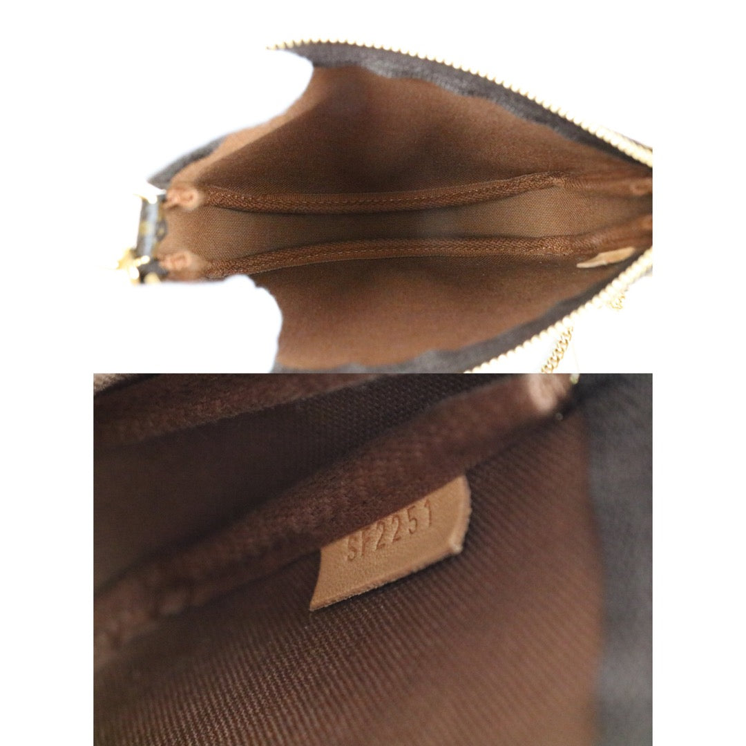 Excellent（Rank SA）｜Full Set  LV Monogram Mini Pochette Accessoires｜X25122311