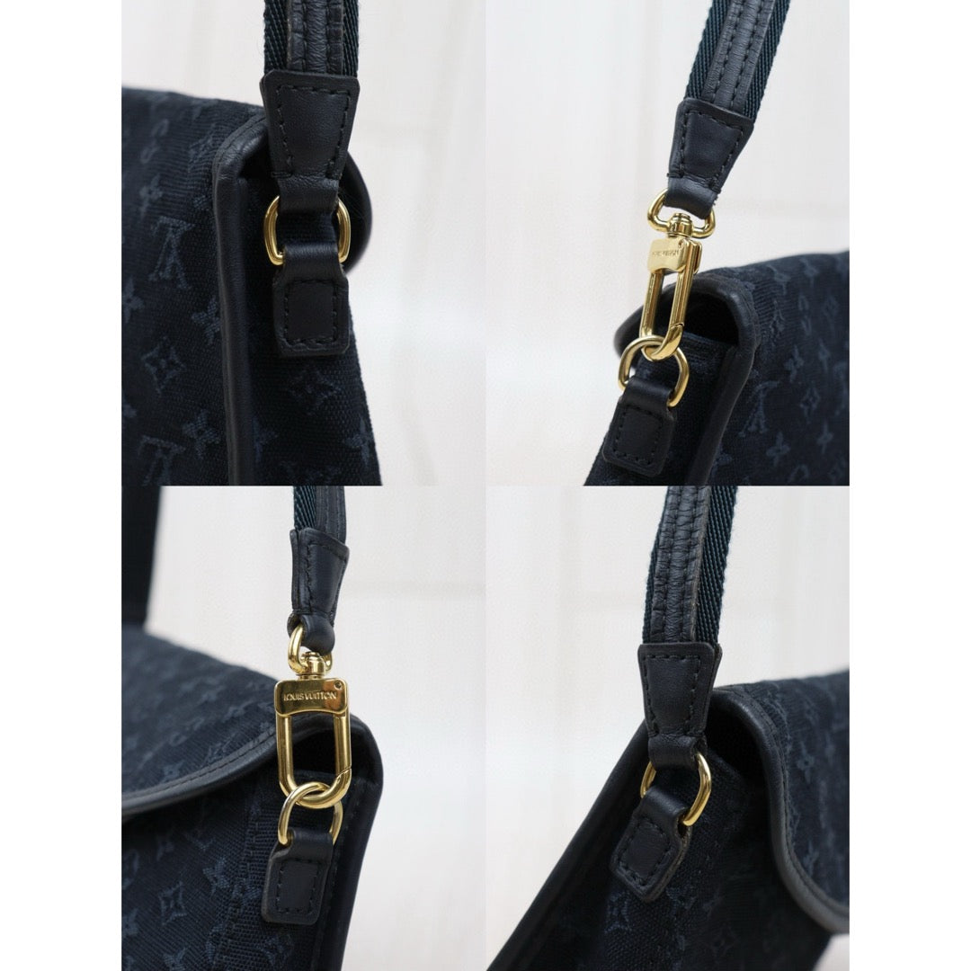 Good ( Rank AB) ｜LV Monogram Denim Shoulder Bag Dark Blue｜25052102