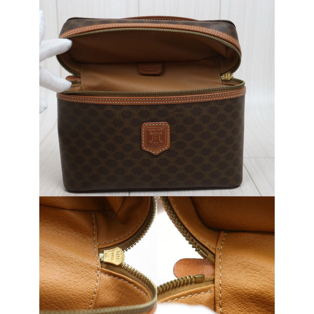 Good ( Rank AB)｜ CELINE Macadam Vanity Handbag ｜25112807