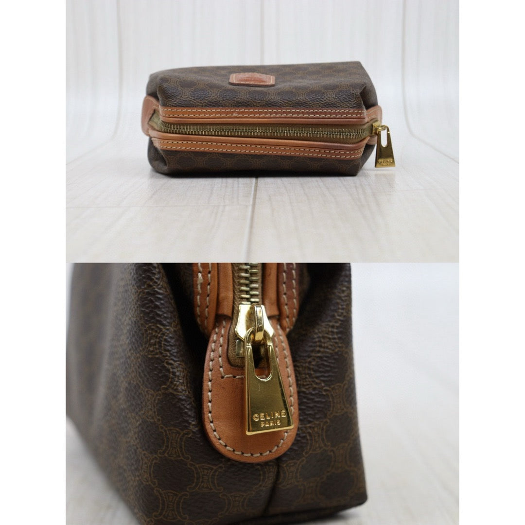 Good ( Rank AB)｜ CELINE Macadam Mini Pouch ｜25051511