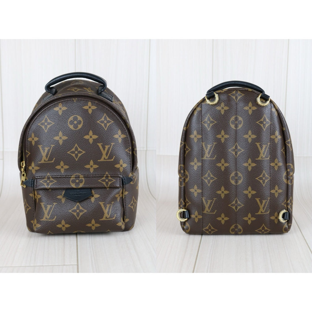 Very Good ( Rank A) ｜  LV Monogram Coated Canvas Mini Palm Springs Backpack｜X25070605