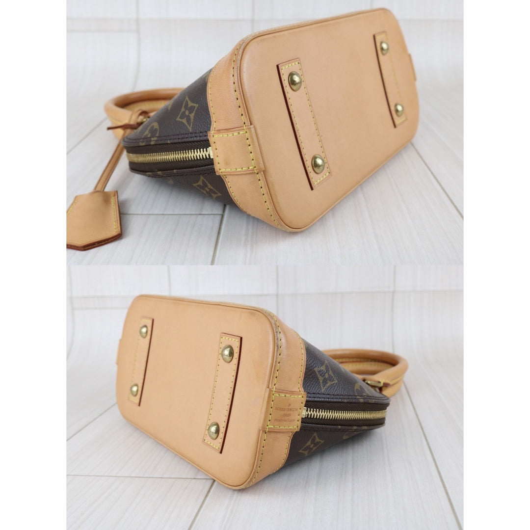 Include Entrupy Certificate of Authenticity｜Good ( Rank AB)｜Louis Vuitton Monogram Alma BB HandBag Shoulder Bag IC Chips Model｜S26040804